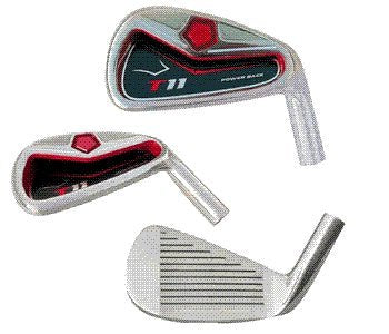 Pacific Golf Clubs T11 Power Back Iron Set 4-SW Right Hand Regular R Flex Steel Shafts Men's Standard Irons Black