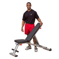Body-Solid GFID225 Folding Adjustable Weight Bench Gray