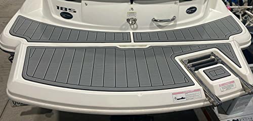 Generic Boat EVA Faux Teak Decking Floor for 2012 Sea Ray 260 SD Cockpit Kit