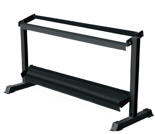York Barbell YORK Pro Hex Dumbbell Rack 2-Tier
