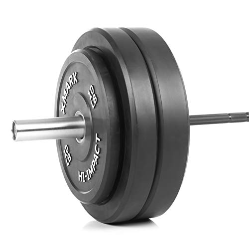 XMark Deadlift CROWBAR Commercial Olympic Bar 280 lb Set