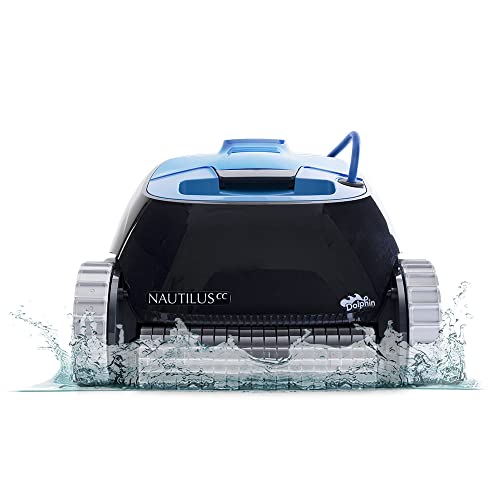 Dolphin Nautilus CC Robotic Pool Vacuum Cleaner - Blue/Black