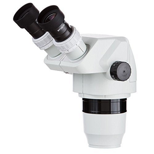 AmScope ZM245B Binocular Stereo Microscope Head with EW10x Eyepieces and 2X-45X Zoom Magnification