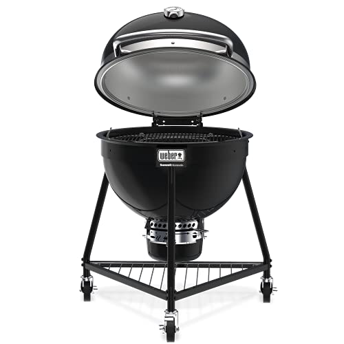 Weber Summit Kamado E6 Charcoal Grill Black