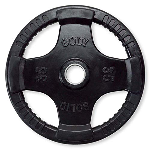Body-Solid Olympic Weight Plates 455lbs Set Black