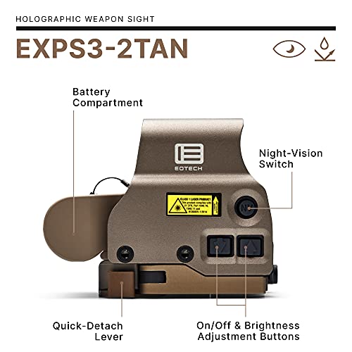 EOTECH EXPS3 Holographic Weapon Sight Tan