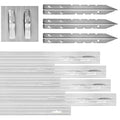 Dreamscape PRO Aluminum Landscape Edging - Easy Install Professional Landscaping Border - 80ft Total - Mill Finish (Natural Aluminum)