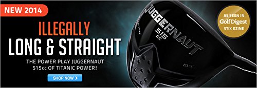 Juggernaut Big Tall Driver Extra Long XL XXL Golf Club 515cc All Black