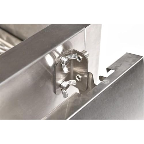 IG Charcoal BBQ IG693247 Stainless Steel Barbeque Grill Silver