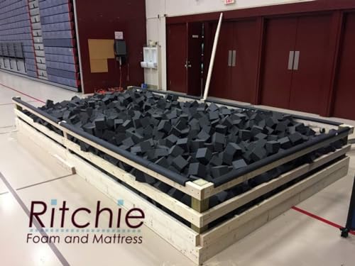 RaceCityFoam Flame Retardant Pit Foam Blocks Charcoal 960 pcs