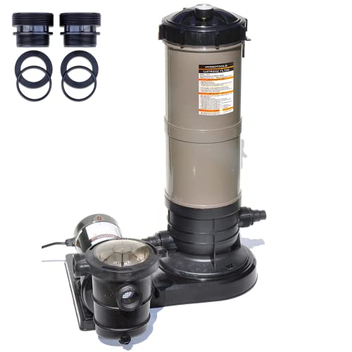 Swimline HydroTools Cartridge Pool Filter System with Connection Kit Multi