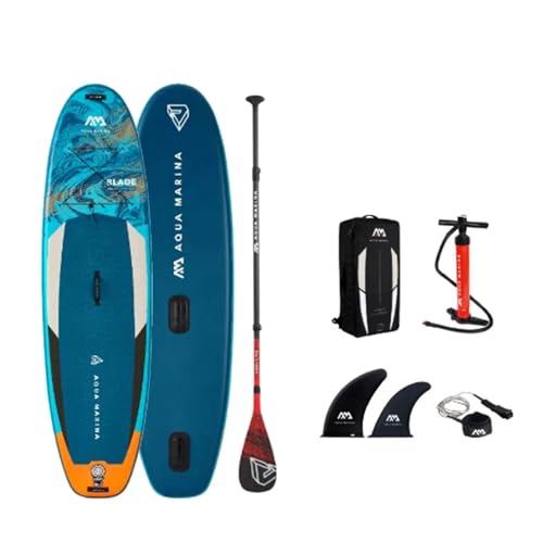 Windhike Inflatable Stand Up Paddle Board Blue