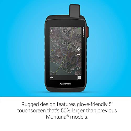 Garmin Montana 750i Rugged Handheld GPS with inReach Satellite Technology and 8MP Camera
