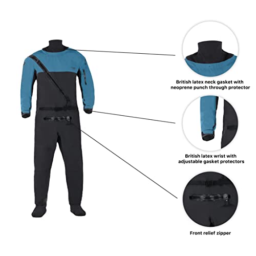 Level Six Cronos Semi-Dry Suit Molten Lava