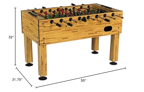 Game Room Guys Butcher Block Foosball Table