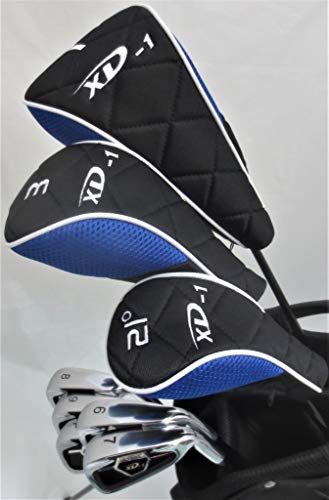 Pure Power Golf Tall Men's Golf Set Clubs for Men 6'0"- 6'6" Black