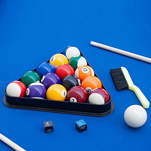 Hathaway Maverick II 7-Foot Pool and Table Tennis Multi Game Black