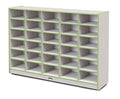 Jonti-Craft Rainbow Accents 30 Tub Mobile Storage Key Lime
