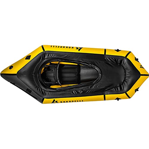 Kokopelli Packraft Rogue Spraydeck Inflatable with Quick Access Storage Yellow