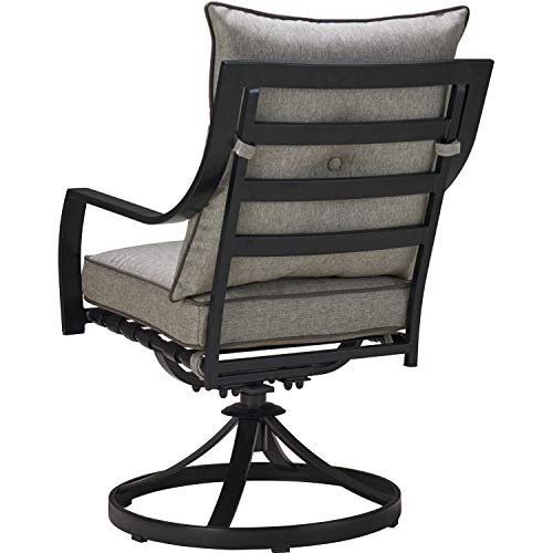 Hanover Lavallette 7-Piece Patio Dining Set Silver