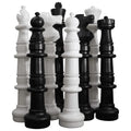 MegaChess 49 Inch Plastic Giant Chess Set with Roll-up Chessboard