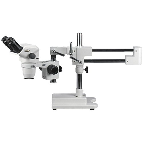 AmScope ZM-4BN Professional Binocular Stereo Zoom Microscope White