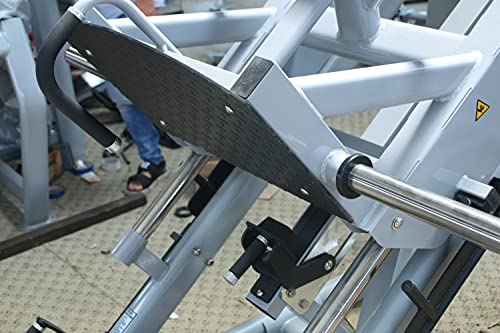 French Fitness 45 Degree Linear Leg Press Silver