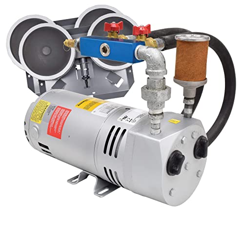 EasyPro Pond Products PA50A High Volume Rotary Vane Pond Aeration System 1/4 HP Kit