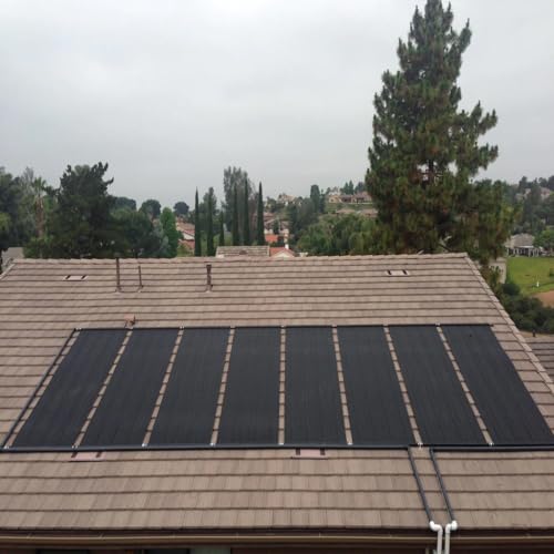 SolarPoolSupply DIY Solar Pool Heater Kit 2-4x8 / 2" I.D. Header