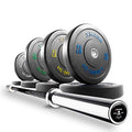 XMark Deadlift VOODOO Olympic Bar and 230 lb Set