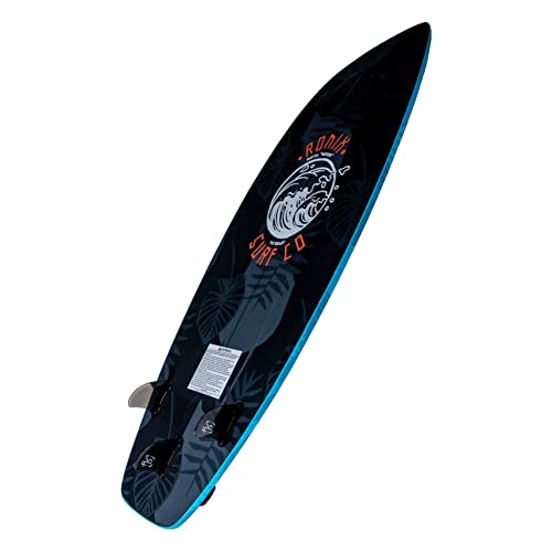 Ronix Marsh Mellow Thrasher Wakesurf Board 2023-4'8" Textured White/Black