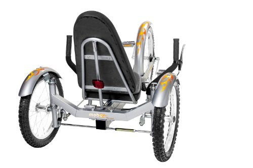 MOBO Triton Pro Recumbent Tricycle Silver