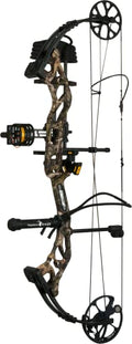 Bear Archery Prowess Ready to Hunt Compound Bow Package for Women and Youth Right Hand Mossy Oak Break Up Country DNA