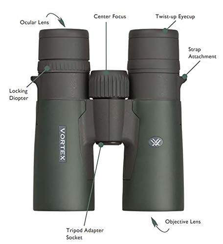 Vortex Razor HD 8x42 Roof Prism Binoculars Green