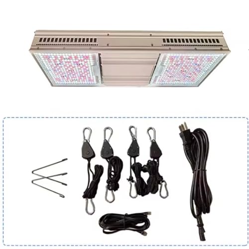 DREAM SPACE 800W LED Grow Light 4x6ft Dimmable UV IR for Indoor Hydroponics