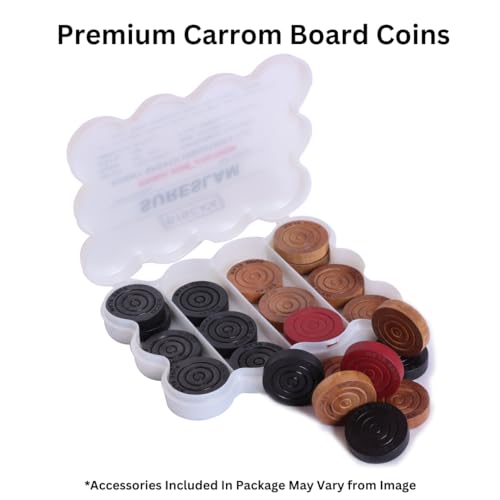 PRECISE Champion Bulldog Carrom Board 24mm with Coin & Striker