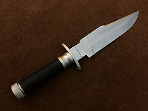 SUFI Custom Handmade 5160 Spring Steel Predator MCS Replica Bowie Tactical Knife Grey