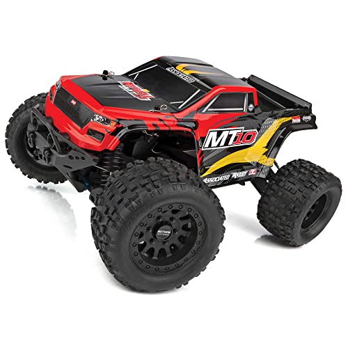 Team Associated Rival MT10 Brushless RTR V2 LiPo Combo Red