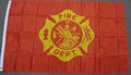 Fishi Outdoor Flag 3x5 Fire Fighter Department Banner - Wholesale Lot of 100