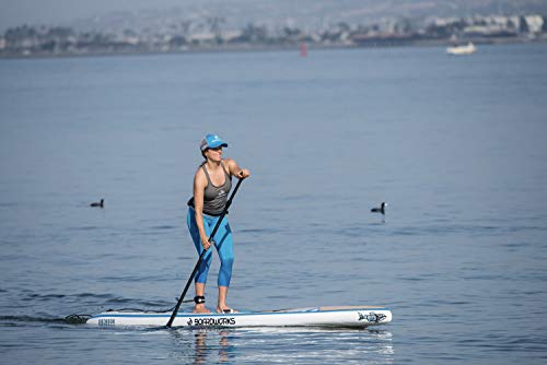 Boardworks Chinook Touring Stand-Up Paddleboard Bamboo/Blue/Light Blue