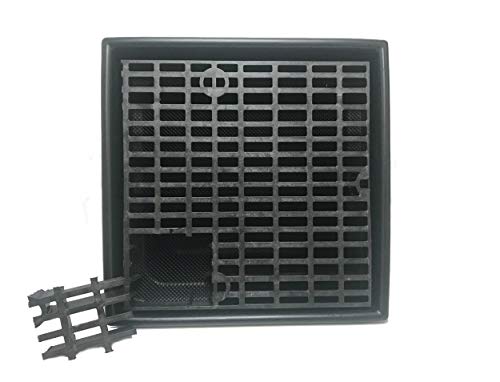Custom Pro 36x36 Inch Heavy Duty Fountain and Waterfall Basin Reservoir Black