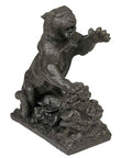 Solid Rock Stoneworks Lioness Concrete Statue 32" Tall Graphite