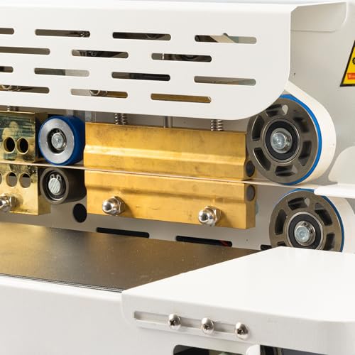 U.S. Solid Continuous Bag Band Sealer with Inkjet Printing and Digital Temperature Control White