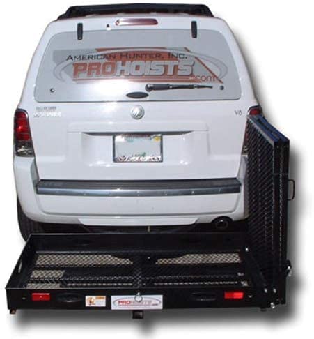 Scooter Wheelchair Carrier Loading Ramp for Mobility Electric Trailer Hitch 500#
