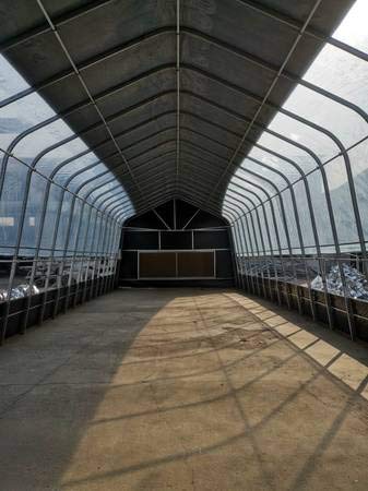 Silkroad Greenhouse Fully Automated Light Dep Greenhouse Black