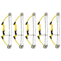 GENESIS Archery Original Adjustable Right-Handed Compound Bow Yellow