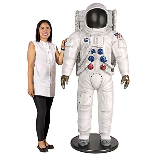 Design Toscano Man on The Moon Astronaut Statue Full Color