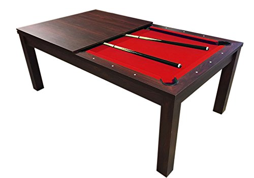 Simba USA Pool Table 7FT Model Vulcan Snooker Full Accessories Brown