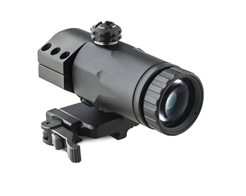 Meprolight MEPRO RDS PRO 2 MOA Red Dot Sight with MEPRO MX3F 3X Scope Black