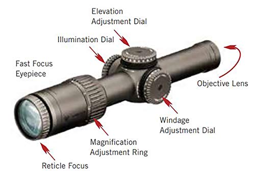 Vortex Optics Razor HD Gen II-E 1-6x24 SFP Riflescope VMR-2 MRAD Brown
